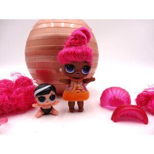 Lol Surprise Doll Supreme Queen Rare HairVibes Series and Lil Yin BB Baby